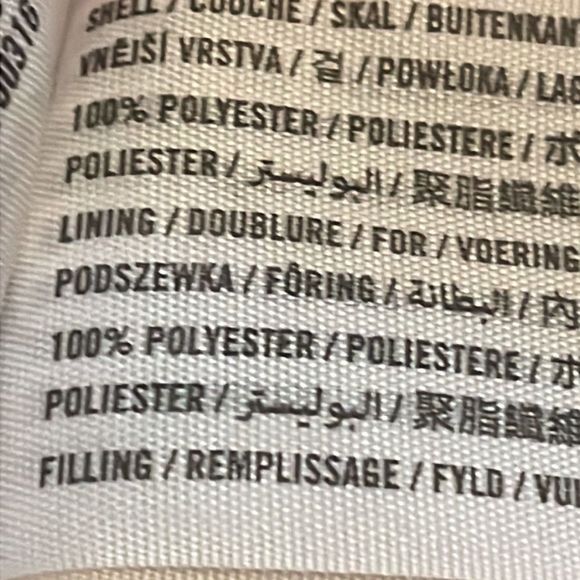 Medium Hollister red blue white long sleeve removable hood lined jacket coat - Picture 13 of 13